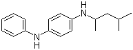 structure of CAS# 793-24-8, N-(1,3-二甲基丁基)-N'-苯基对苯二胺