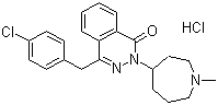 structure of CAS# 79307-93-0, 盐酸氮卓斯汀