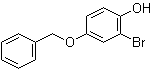 structure of CAS# 79352-66-2, 4-Benzyloxy-2-bromophenol