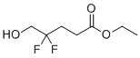 structure of CAS# 79360-94-4, Ethyl 4,4-difluoro-5-hydroxypentanoate