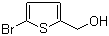 2-溴噻吩-5-甲醇分子结构 (CAS 79387-71-6)