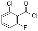 structure of CAS# 79455-63-3, 2-氯-6-氟苯甲酰氯
