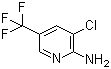 2-氨基-3-氯-5-三氟甲基吡啶分子结构 (CAS 79456-26-1)