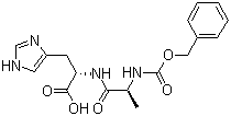 CAS # 79458-92-7, N-[N-[(Phenylmethoxy)carbonyl]-L-alanyl]-L-histidine