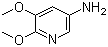 structure of CAS# 79491-49-9, 5,6-Dimethoxy-3-pyridinamine