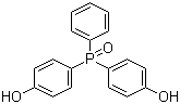 structure of CAS# 795-43-7, 双(4-羟基苯基)苯基氧化膦