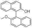 structure of CAS# 79547-82-3, (R)-2-羟基-2'-甲氧基-1,1'-联萘