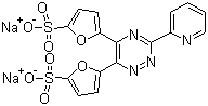 呋喃三嗪二钠盐分子结构 (CAS 79551-14-7)