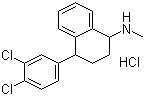 structure of CAS# 79617-99-5, 外消旋盐酸舍曲林