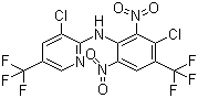 氟啶胺分子结构 (CAS 79622-59-6)