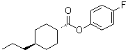 CAS 登录号：79912-81-5, 反式-4-丙基-环己烷羧酸 4-氟苯基酯