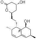 structure of CAS# 79952-42-4, 洛伐他汀二醇内酯