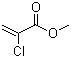 structure of CAS# 80-63-7, Methyl 2-chloro-2-propenate