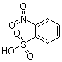 structure of CAS# 80-82-0, 2-Nitrobenzenesulfonic acid