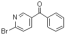 structure of CAS# 80100-16-9, (6-Bromo-3-pyridinyl)phenylmethanone
