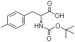 structure of CAS# 80102-27-8, Boc-4-Methyl-D-phenylalanine