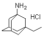 structure of CAS# 80121-67-1, 1-氨基-3-乙基金刚烷盐酸盐