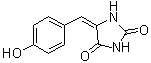 CAS 登录号：80171-33-1, 5-(4'-羟基亚苄基)海因