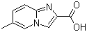 structure of CAS# 80353-93-1, 6-Methylimidazo[1,2-a]pyridine-2-carboxylic acid