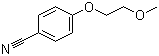 structure of CAS# 80407-66-5, 4-(2-甲氧基乙氧基)苄腈