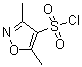 3,5-二甲基异恶唑-4-磺酰氯分子结构 (CAS 80466-79-1)