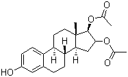 CAS 登录号：805-26-5, 雌三醇 16,17-二乙酸酯, 1,3,5(10)-雌甾三烯-3,16a,17b-三醇 16,17-二乙酸酯