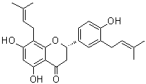CAS 登录号：80510-05-0, 胡枝子素 B