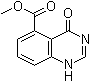 1,4-二氢-4-氧代-5-喹唑啉羧酸甲酯分子结构 (CAS 805242-62-0)