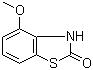 CAS # 80567-66-4, 4-Methoxy-2(3H)-benzothiazolone