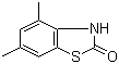 CAS # 80567-67-5, 4,6-Dimethyl-2(3H)-benzothiazolone