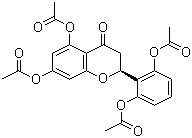CAS # 80604-17-7, 2',5,6',7-Tetraacetoxyflavanone