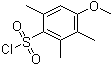 structure of CAS# 80745-07-9, 4-Methoxy-2,3,6-trimethylphenylsulfonyl chloride