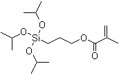 2-甲基-2-丙烯酸 3-[三异丙氧基硅烷基]丙酯分子结构 (CAS 80750-05-6)