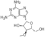 CAS # 80791-88-4, 2-Amino-3'-O-methyladenosine, 3'-O-Methyl-2,6-diaminopurine riboside