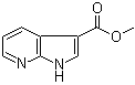 structure of CAS# 808137-94-2, Methyl 1H-pyrrolo[2,3-b]pyridine-3-carboxylate