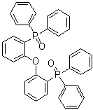 structure of CAS# 808142-23-6, Bis[2-((oxo)diphenylphosphino)phenyl] ether