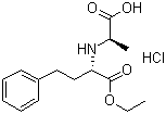 CAS 登录号：80828-26-8, (aS)-a-[[(1S)-1-羧基乙基]氨基]苯丁酸 1-乙酯盐酸盐