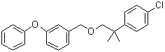 CAS # 80844-01-5, Chloproxyfen, 3-Phenoxybenzyl [2-methyl-2-(p-chlorophenyl)]propyl ether, MTI 501