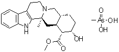 CAS 登录号：80925-03-7, 育亨宾甲基砷酸盐