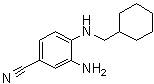 CAS 登录号：809273-56-1, 3-氨基-4-[(环己基甲基)氨基]苯甲腈