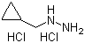 structure of CAS# 809282-61-9, (环丙基甲基)肼盐酸盐