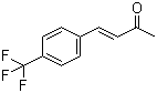 structure of CAS# 80992-93-4, 4-[4-(Trifluoromethyl)phenyl]-3-buten-2-one
