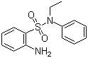 structure of CAS# 81-10-7, 2-氨基-N-乙基-N-苯基苯磺酰胺
