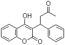 structure of CAS# 81-81-2, Warfarin