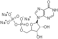 structure of CAS# 81012-88-6, 肌苷-5'-二磷酸三钠盐