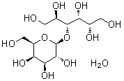 structure of CAS# 81025-04-9, Lactitol monohydrate