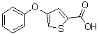 structure of CAS# 81028-69-5, 4-苯氧基-2-噻吩羧酸