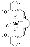 structure of CAS# 81065-76-1, Chloro[[2,2'-[1,2-ethanediylbis(nitrilomethylidyne)]bis[6-methoxyphenolato]](2-)-N2,N2',O1,O1']manganese