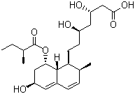 structure of CAS# 81093-37-0, 普伐他汀
