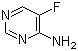 5-氟嘧啶-4-胺分子结构 (CAS 811450-26-7)